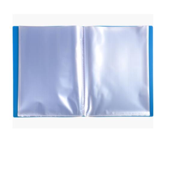 Portalistini Opak - PP - 24 x 32 cm - 20 buste - azzurro - Exacompta