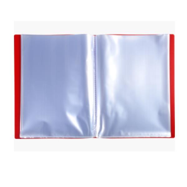 Exacompta Opaque - Porta listini - 80 compartimenti - per A4 - rosso