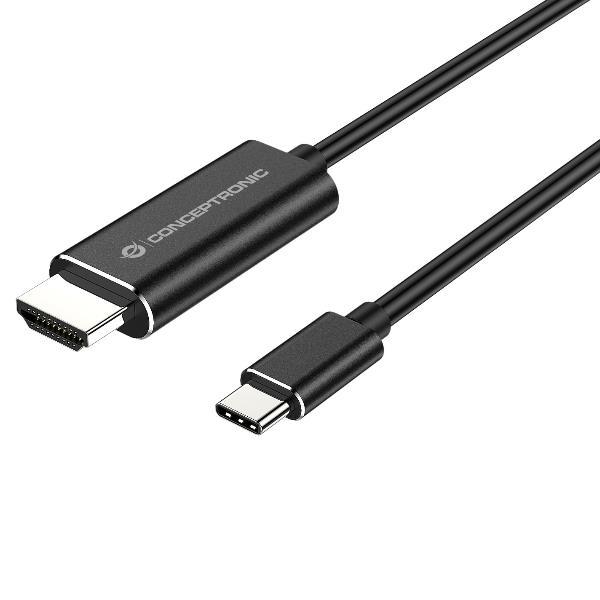 Conceptronic ABBY - Cavo adattatore - USB-C maschio a HDMI maschio