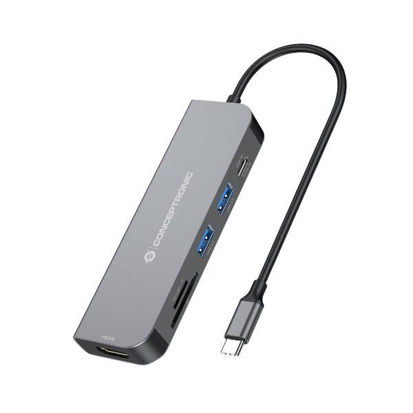Conceptronic DONN02G - Docking station - USB-C - HDMI