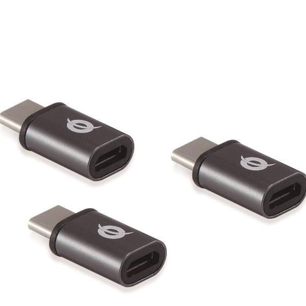 CONCEPTRONIC USB-C TO MICRO USB OTG ADAPTER 3-PK