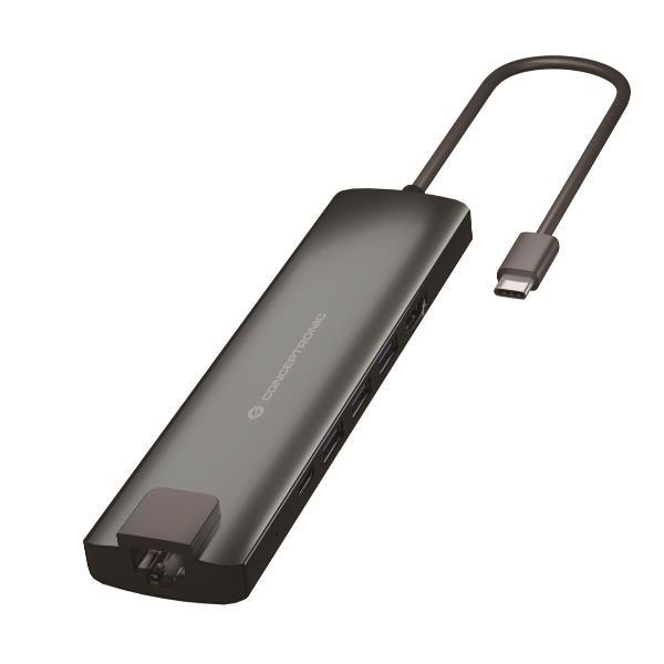 Conceptronic DONN06G - Docking station - USB-C 3.1 …