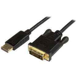 StarTech.com Cavo convertitore DisplayPort a DVI da 91 cm - Adattatore DP a DVI-D - Nero 1920x1200 M/M - Cavo dello schermo - DisplayPort (M) a DVI-D (M) - 91.4 cm - nero - per P/N: DK30CH2DEP, DK30CH2DEPUE