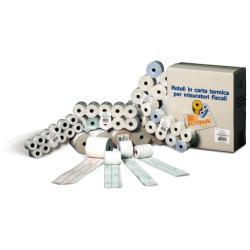 ROTOMAR ROTOLI IN CARTA TERMICA X REGISTRATORE DI CASSA MM59.5X60MT ANIMA 12 mm CONF 10 Pz.