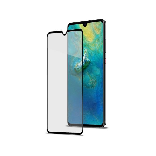 CELLY HUAWEI MATE 20 PROTEGGI SCHERMO IN VETRO TEMPERATO COLORE TRASPARENTE/NERO