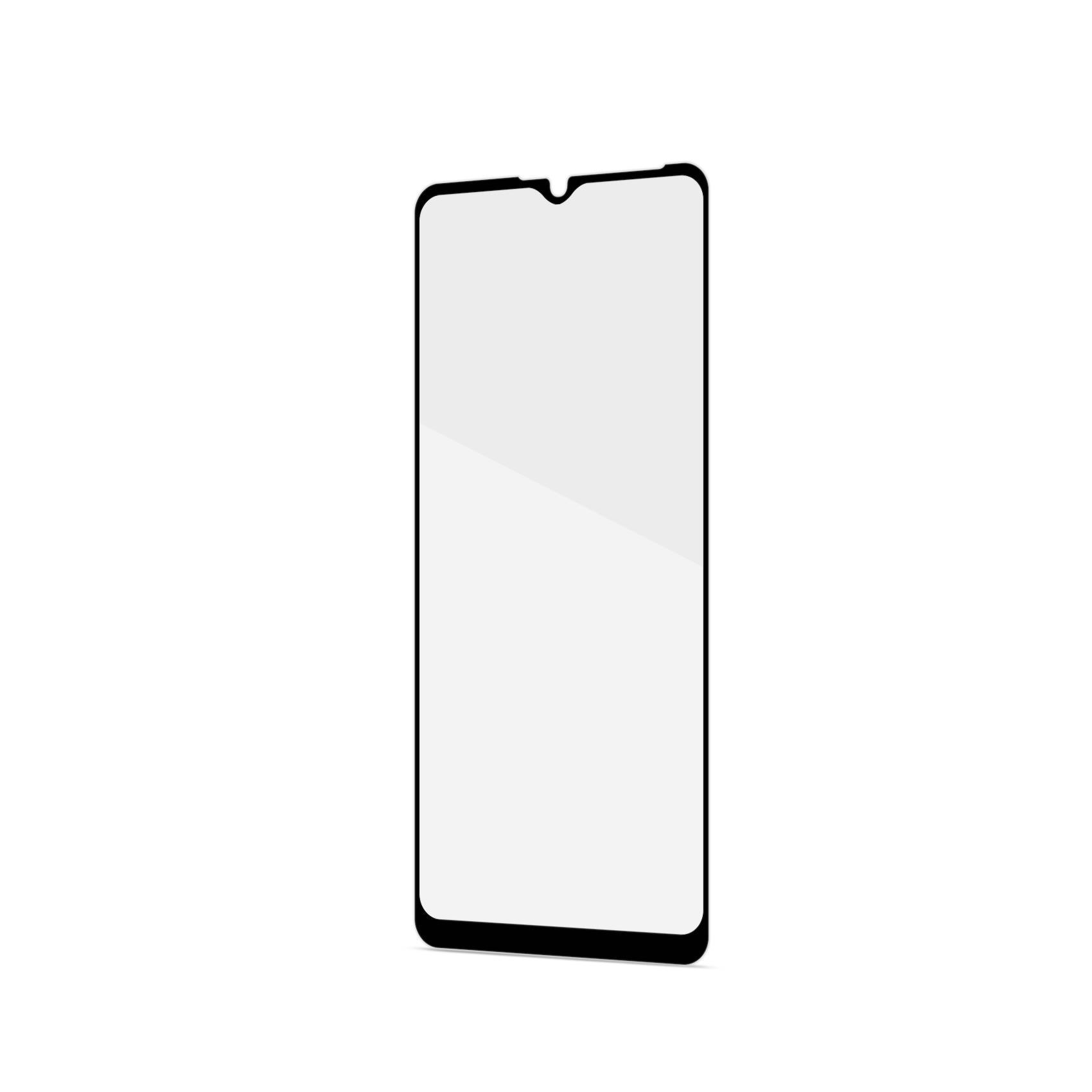 Celly Full Glass - Protezione per schermo per telefono cellulare - vetro - colore telaio nero - per Motorola Moto G10, G20, G30