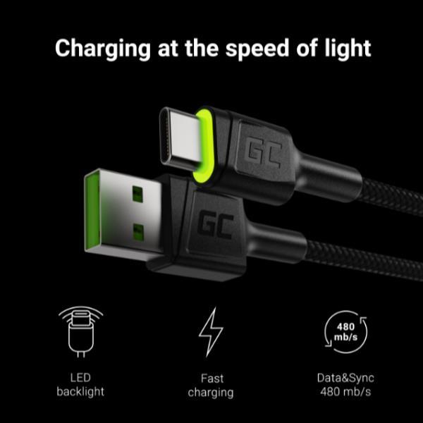 Green Cell GC Ray - Cavo USB - …