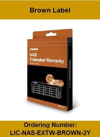 QNAP Extended Warranty Brown Label - Contratto di …