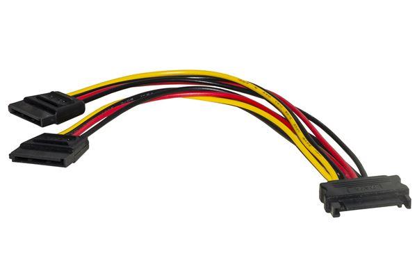 NILOX CAVETTO SDOPPIATORE INTERNO SATA M/2F 20cm
