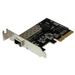 StarTech.com Scheda di Rete Ethernet PCI express 10 Gigabit a Fibra Ottica SFP+ - Adattatore PCIe x4 10Gb SFP+ NIC Gigabit Ethernet - Adattatore di rete - PCIe 2.0 x4 profilo basso - 10 GigE - 10GBase-LR, 10GBase-SR, 10GBase-LRM - per P/N: BNDTB10GI, BNDT