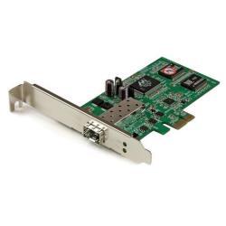 StarTech.com Scheda di Rete Ethernet PCI express a Fibra Ottica SFP - Adattatore PCIe NIC Gigabit Ethernet con adattatore SFP - Adattatore di rete - PCIe profilo basso - GigE - 1000Base-LX, 1000Base-SX - per P/N: GLCLHSMDSTTA, GLCSXMMDST, GLCSXMMDSTT, GLC