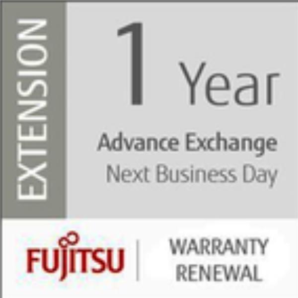 Fujitsu Scanner Service Program 1 Year Warranty Renewal for Fujitsu Departmental Scanners - Contratto di assistenza esteso (rinnovo) - sostituzione - 1 anno - spedizione - 8x5 - tempo di risposta: NBD - per fi-7180, 7280, 7460, 7480, 8190, 8290