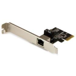 StarTech.com Scheda di Rete Ethernet PCI express ad 1 porta - Adattatore PCIe NIC Gigabit Ethernet - Intel I210 NIC - Adattatore di rete - PCIe profilo basso - GigE - 1000Base-T - nero