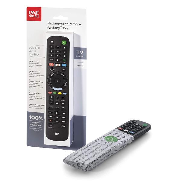 ONE FOR ALL TELECOMANDO SOSTITUTIVO TV SONY FUNZIONA …