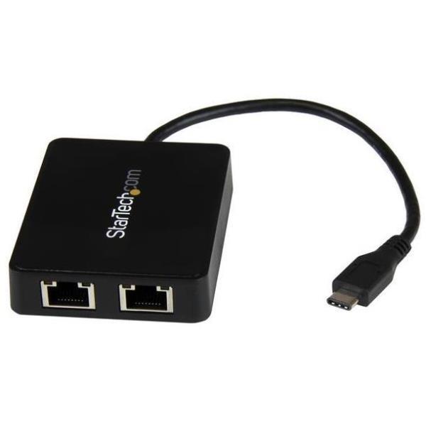 StarTech.com Adattatore da USB-C a doppio Gigabit Ethernet …