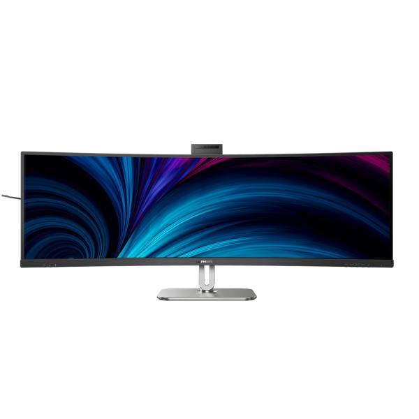 PHILIPS MONITOR CURVO 49 LED VA 32:9 4K UHD 4MS 450 CDM, REG ALTEZZA, USB-C DOCK, WEBCAM, DP/HDMI
