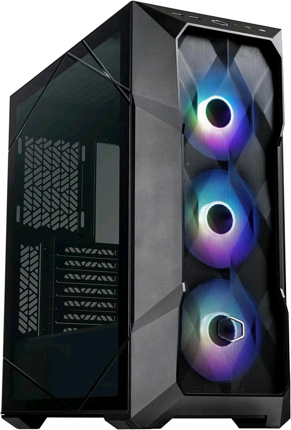 COOLER MASTER MASTERBOX TD500 MESH V2 CABINET GAMING MID TOWER SIDE PANEL MICRO-ATX MINI-ITX ATX BLACK