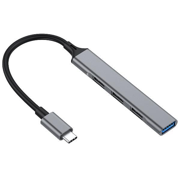 CONCEPTRONIC 4-PORT USB 3.0/2.0 HUB, USB-C