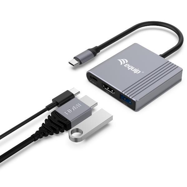 CONCEPTRONIC 3 IN 1 USB-C TO HDMI/USB-A/USB PD A