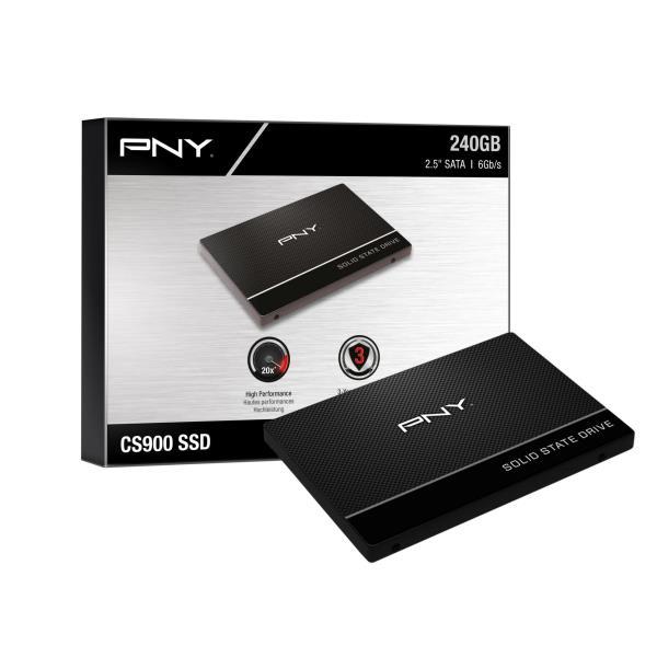 PNY CS900 - SSD - 240 GB - interno - 2.5" - SATA 6Gb/s