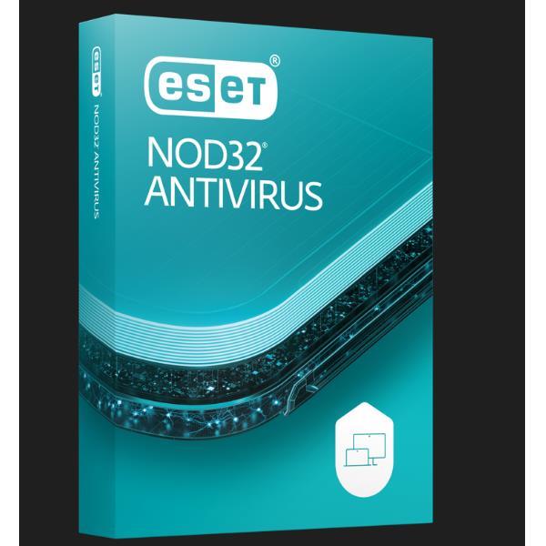 ESET NOD32 ANTIVIRUS 2 UTENTI 1 ANNO RINNOVO BOX
