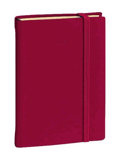 Agenda giornaliera Daily 21 Prestige 15x21cm Silk bordeaux …