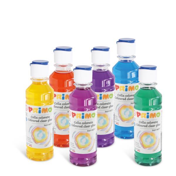 PRIMO CF6 COLLE COLORATE 240ML X SLIMEASS