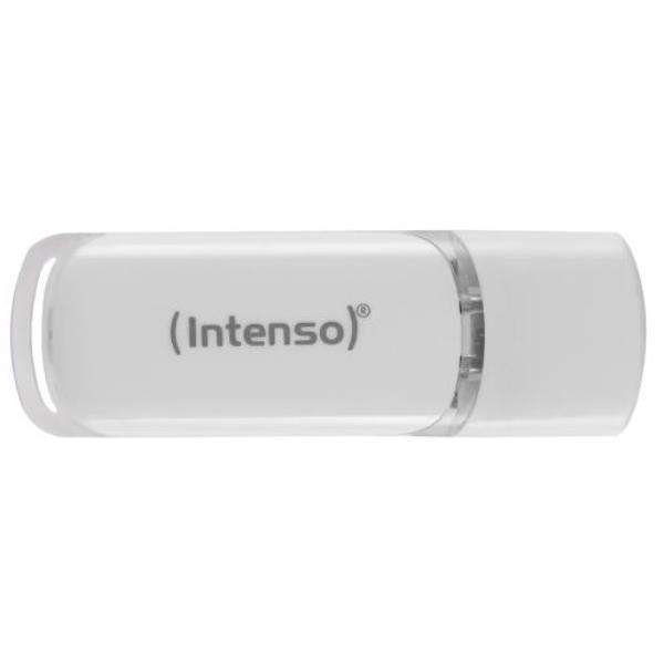 Intenso Flash Line - Chiavetta USB - 32 GB - USB-C 3.1 Gen 1 - bianco
