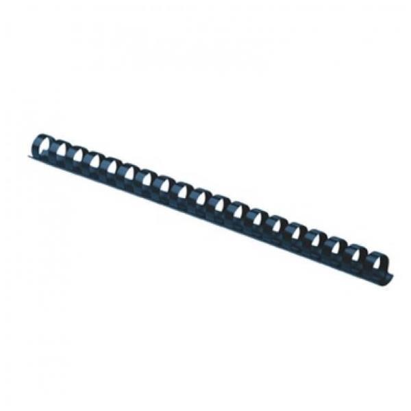 Fellowes Plastic Comb - 22 mm - 21 anelli - A4 (210 x 297 mm) - nero - 50 pezzi pettine per la rilegatura in plastica - per Fellowes Galaxy 500, Orion 500, Pulsar+ 300, Quasar+ 500, Star+ 150, Starlet 2+