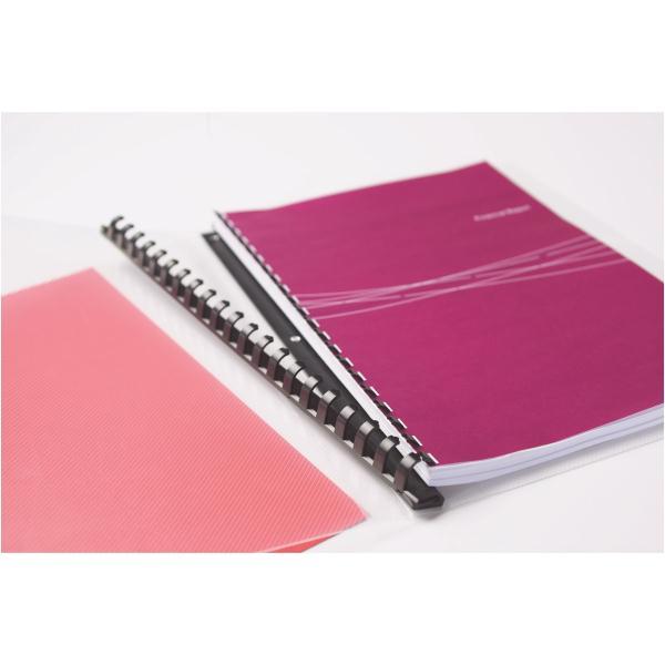 Fellowes Plastic Comb Oval - 32 mm - 21 anelli - A4 (210 x 297 mm) - 280 pagine - bianco - 50 pezzi pettine per la rilegatura in plastica commerciale - per Fellowes Galaxy 500, Orion 500, Pulsar+ 300, Quasar+ 500, Star+ 150, Starlet 2+