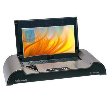 FELLOWES HELIOS 60 RILEGATRICE TERMICA A4 AUTOMATICA MAX 600 FOGLI GRIGIO