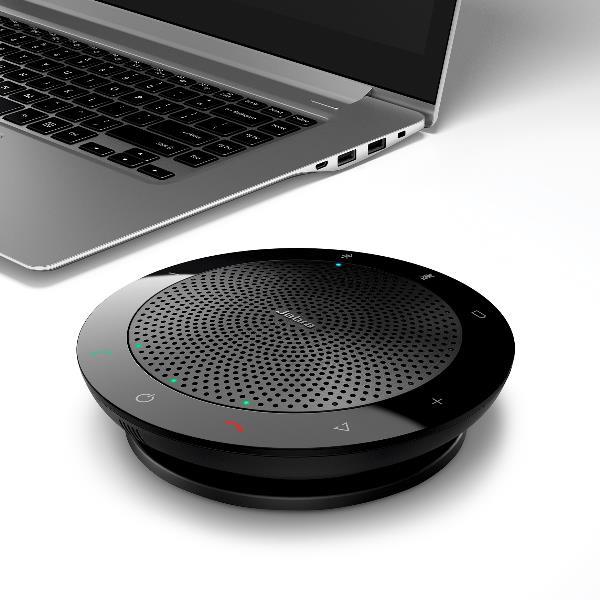 Jabra SPEAK 510 UC - Vivavoce da scrivania VoIP - Bluetooth - senza fili - USB