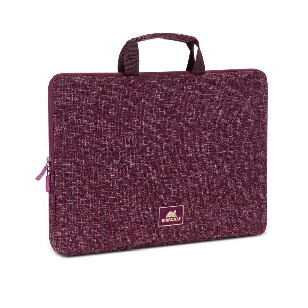 Riva Case 7913 - Custodia per notebook - 13.3" - 14" - Burgundy Red