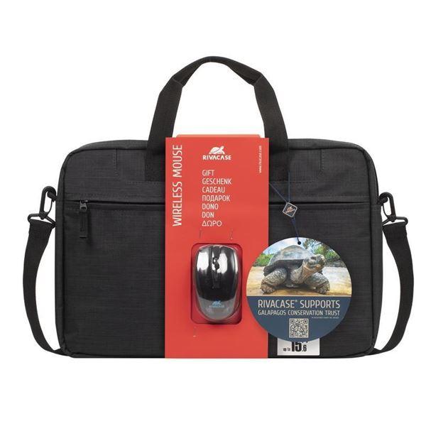 RIVACASE BORSA PER NOTEBOOK DA 15.6" + MOUSE …