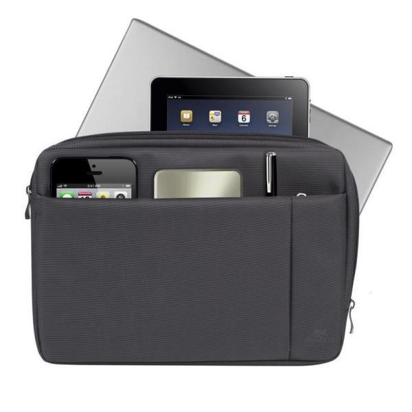 RIVACASE 8203BK CUSTODIA UNIVERSALE PER NOTEBOOK 13.3" IN …