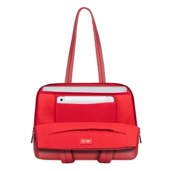 Riva Case Orly 8992 - Borsa trasporto notebook - fino a 16" - rosso