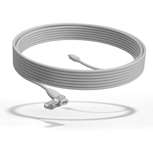 LOGITECH RALLY MIC POD EXTENSION CABLE 10 MT USB WHITE