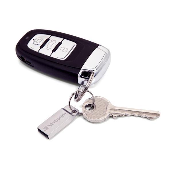 Verbatim Metal Executive - Chiavetta USB - 64 GB - USB - argento