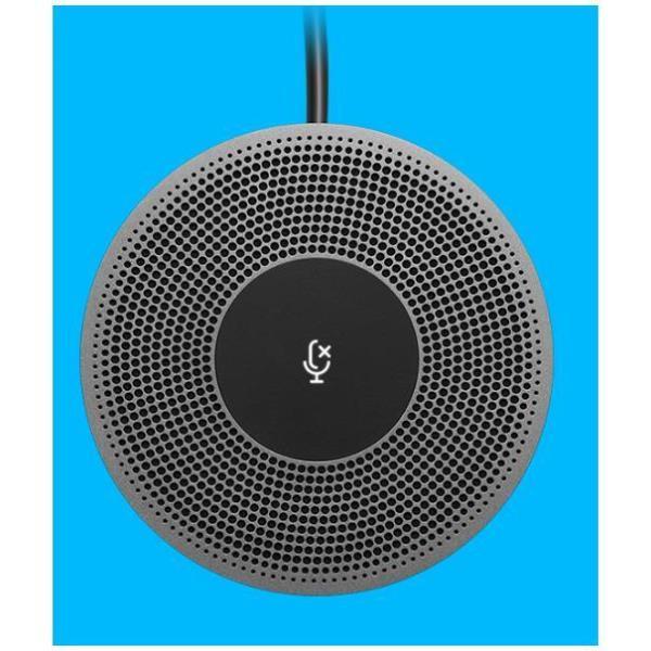 Logitech EXPANSION MIC FOR MEETUP - Microfono - per Small Room Solution for Google Meet, for Microsoft Teams Rooms, for Zoom Rooms