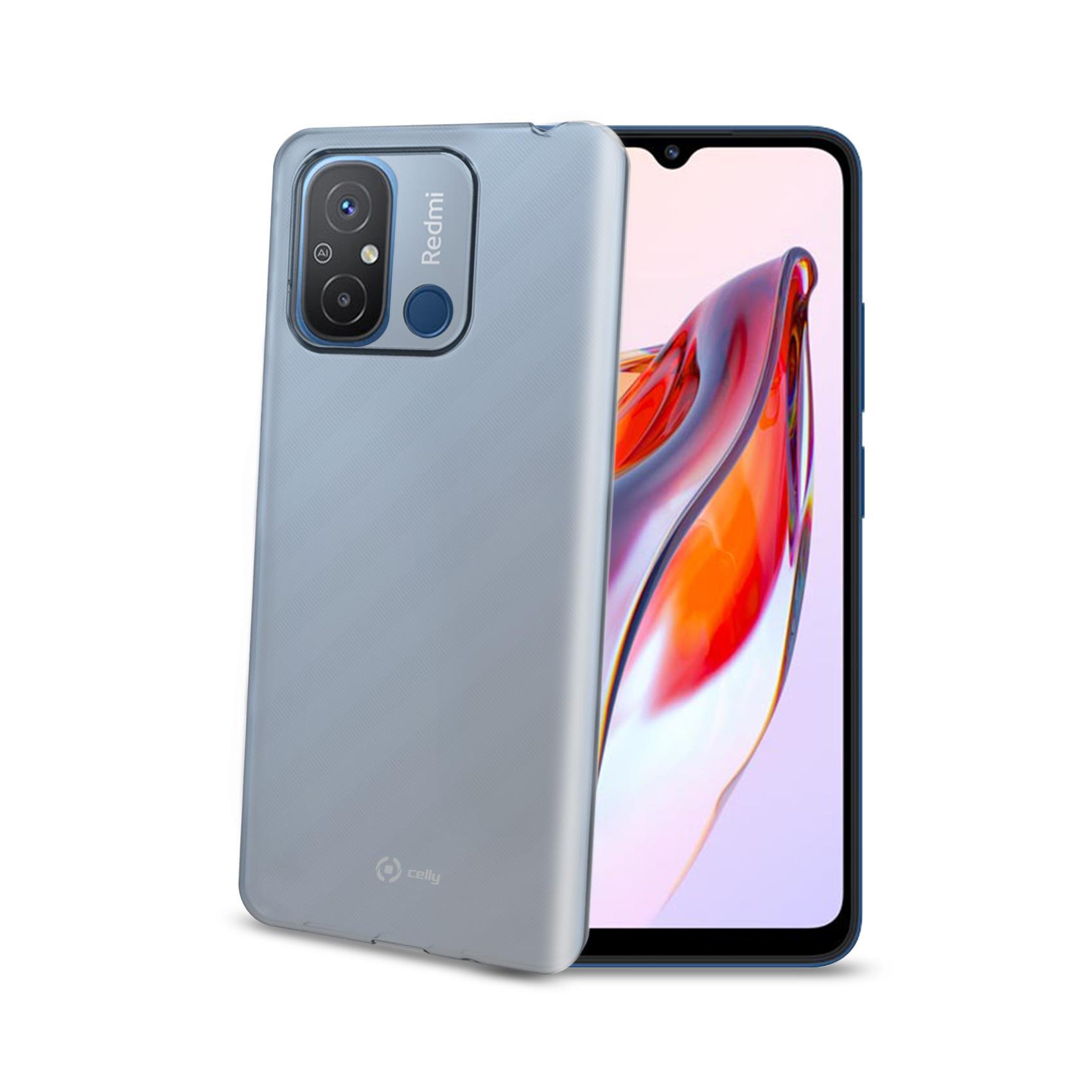 Celly Gelskin - Cover per cellulare - TPU (poliuretano termoplastico) - trasparente - per Xiaomi Redmi 12C