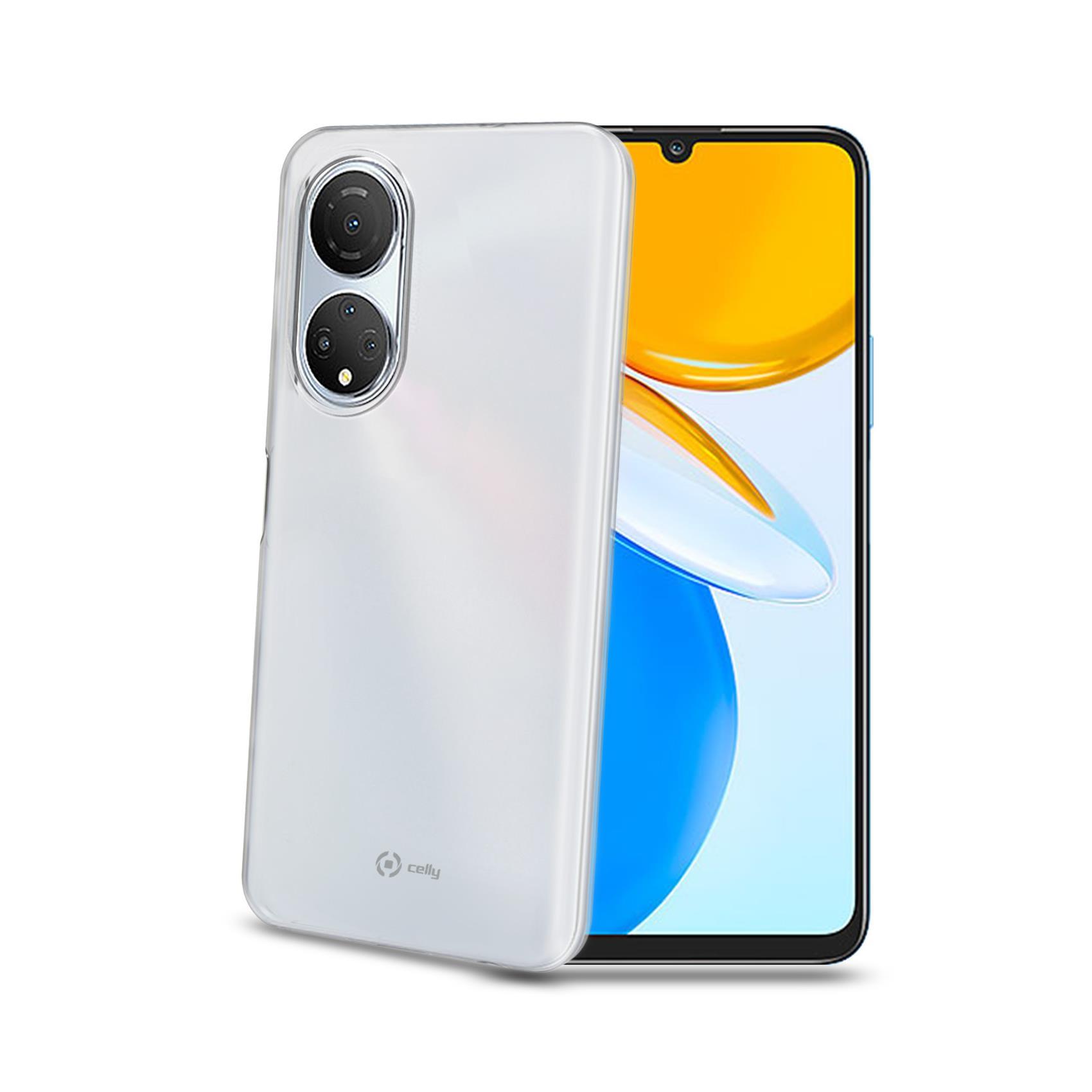Celly Gelskin - Cover per cellulare - TPU (poliuretano termoplastico) - trasparente - per Honor X7