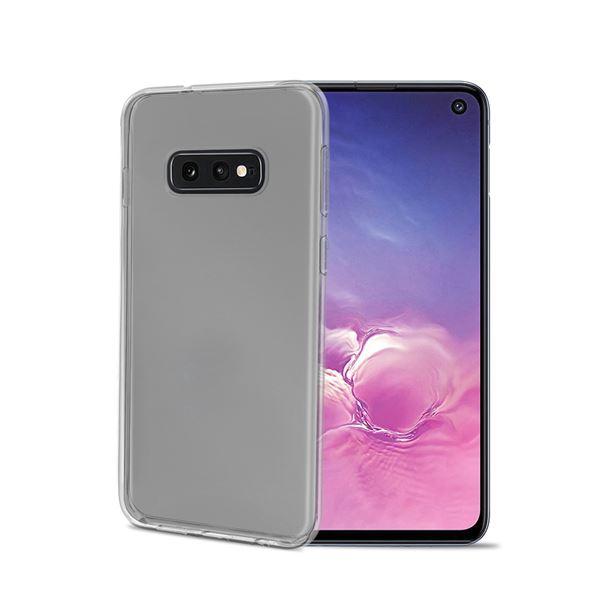 Celly Gelskin GELSKIN892 - Cover per cellulare - TPU (poliuretano termoplastico) - trasparente - per Samsung Galaxy S10e