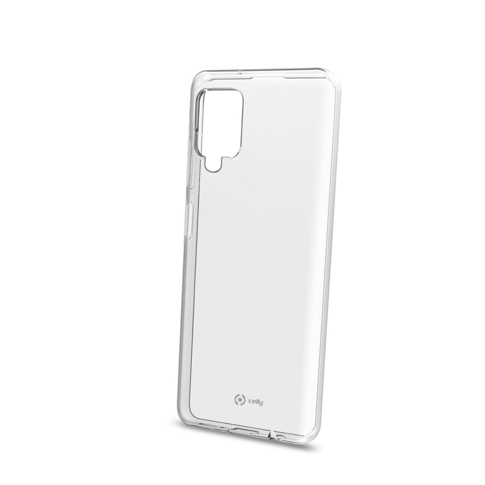 Celly Gelskin - Cover per cellulare - TPU (poliuretano termoplastico) - trasparente - per Samsung Galaxy A12