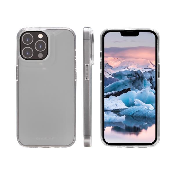 Dbramante 1928 Greenland - Custodia per iPhone 14 Pro in 100% Plastica Riciclata - Trasparente