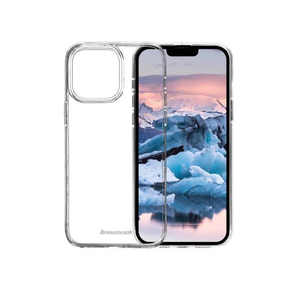 Dbramante 1928 Greenland - Custodia per iPhone 14 Pro Max in 100% Plastica Riciclata - Trasparente
