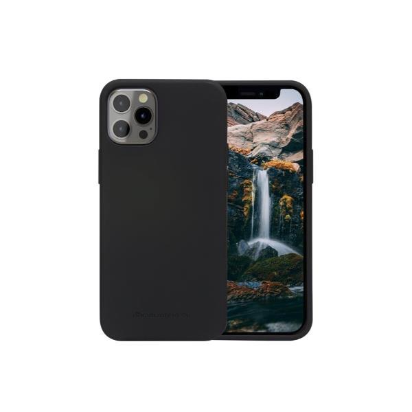Dbramante 1928 Greenland - Custodia in Plastica Riciclata per iPhone 12 Pro Max - Nero