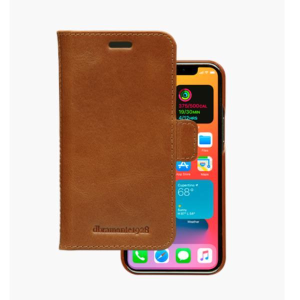 Dbramante 1928 Lynge - Custodia in Pelle per iPhone 12 mini - Cuoio