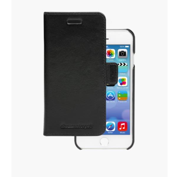 Dbramante 1928 Lynge - Custodia in Pelle per iPhone SE876 Series - Nero