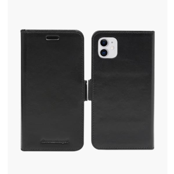 Dbramante 1928 Lynge - Custodia in Pelle per iPhone 11XR - Nero