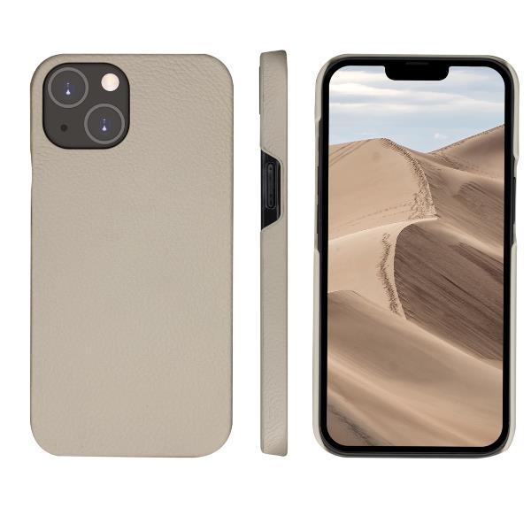 Dbramante 1928 New York - Custodia in Pelle per iPhone 14 Plus - Sabbia